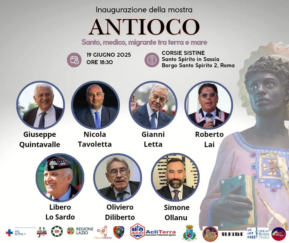 Antioco Santo e Medico Migrante tra Terra e Mare - SprayNews - Monica Macchioni