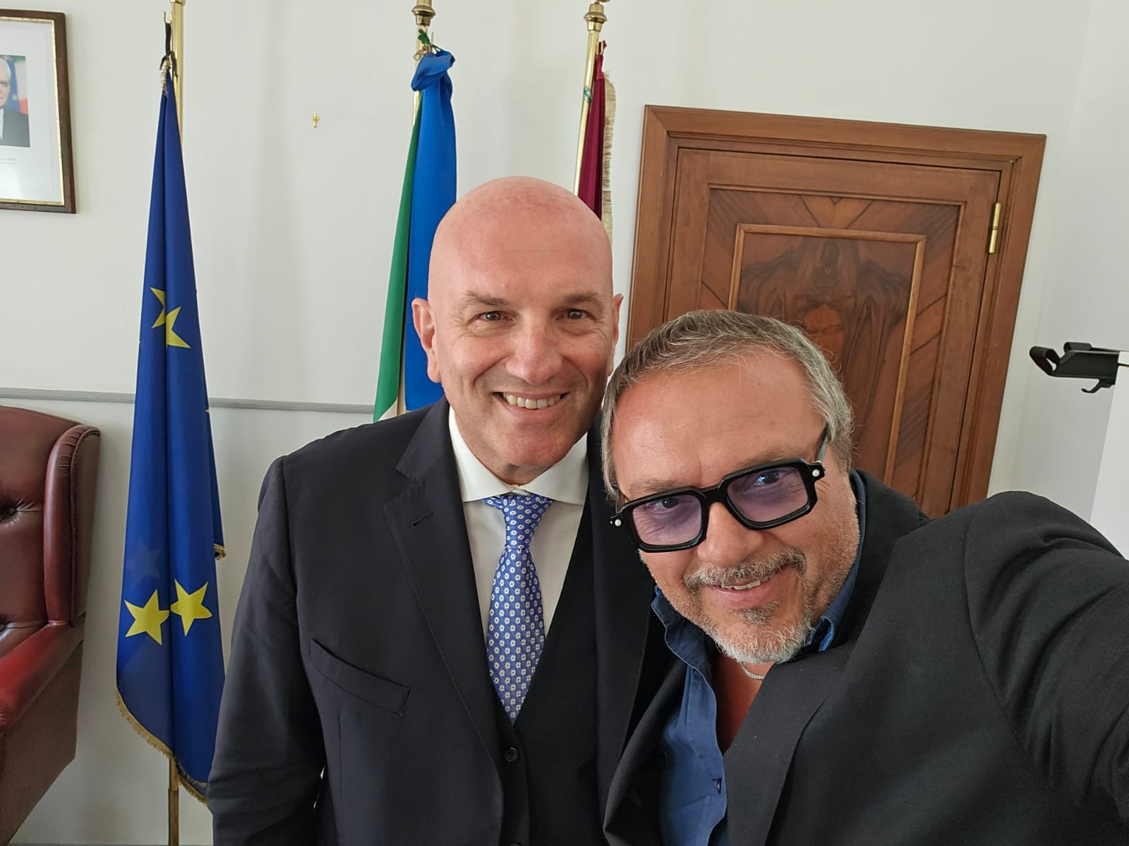 Segretario Mosap incontra Questore di Roma - SprayNews - Monica Macchioni