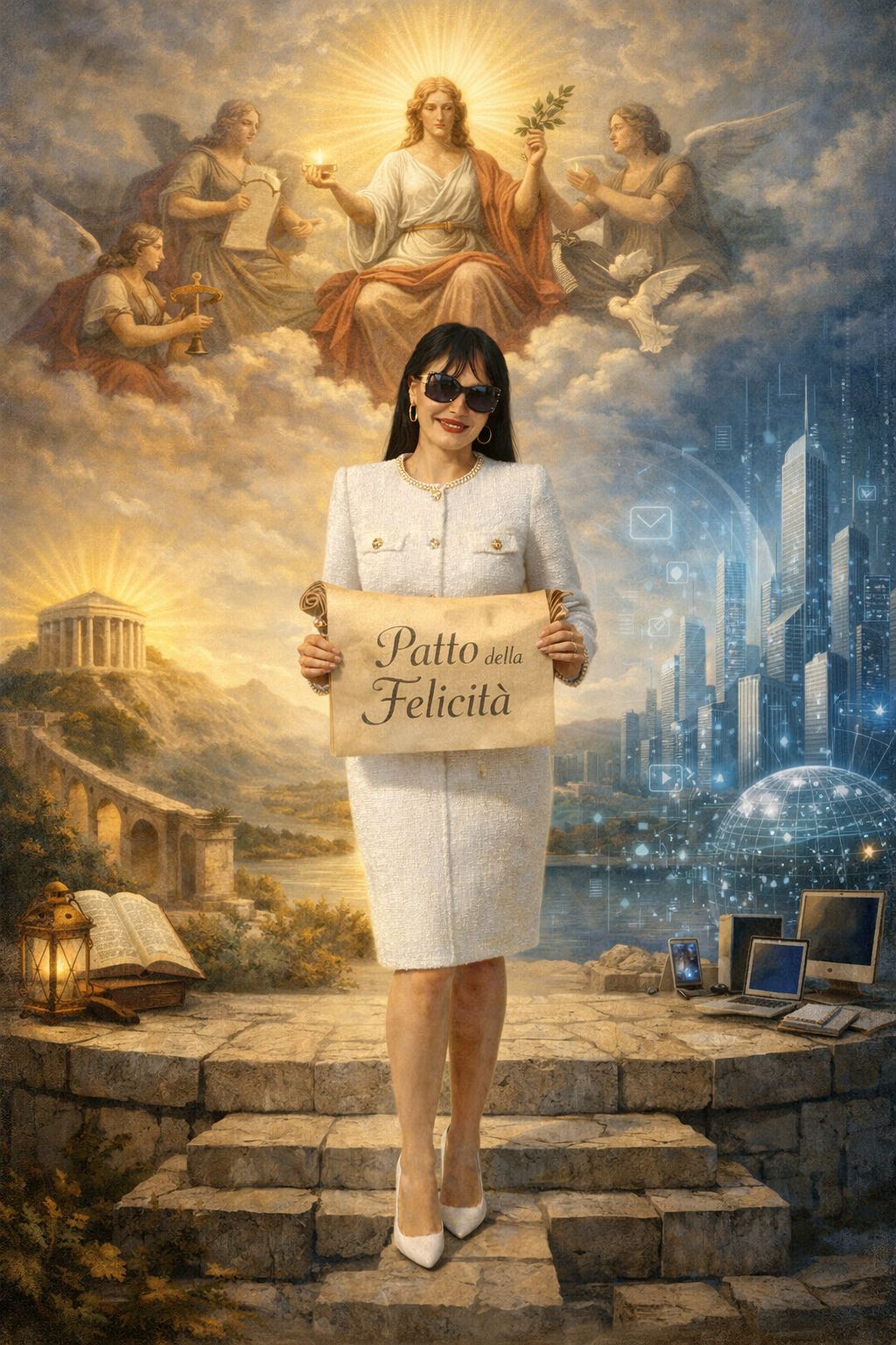 Letizia Bonelli, patto della felicità - SprayNews - Monica Macchioni