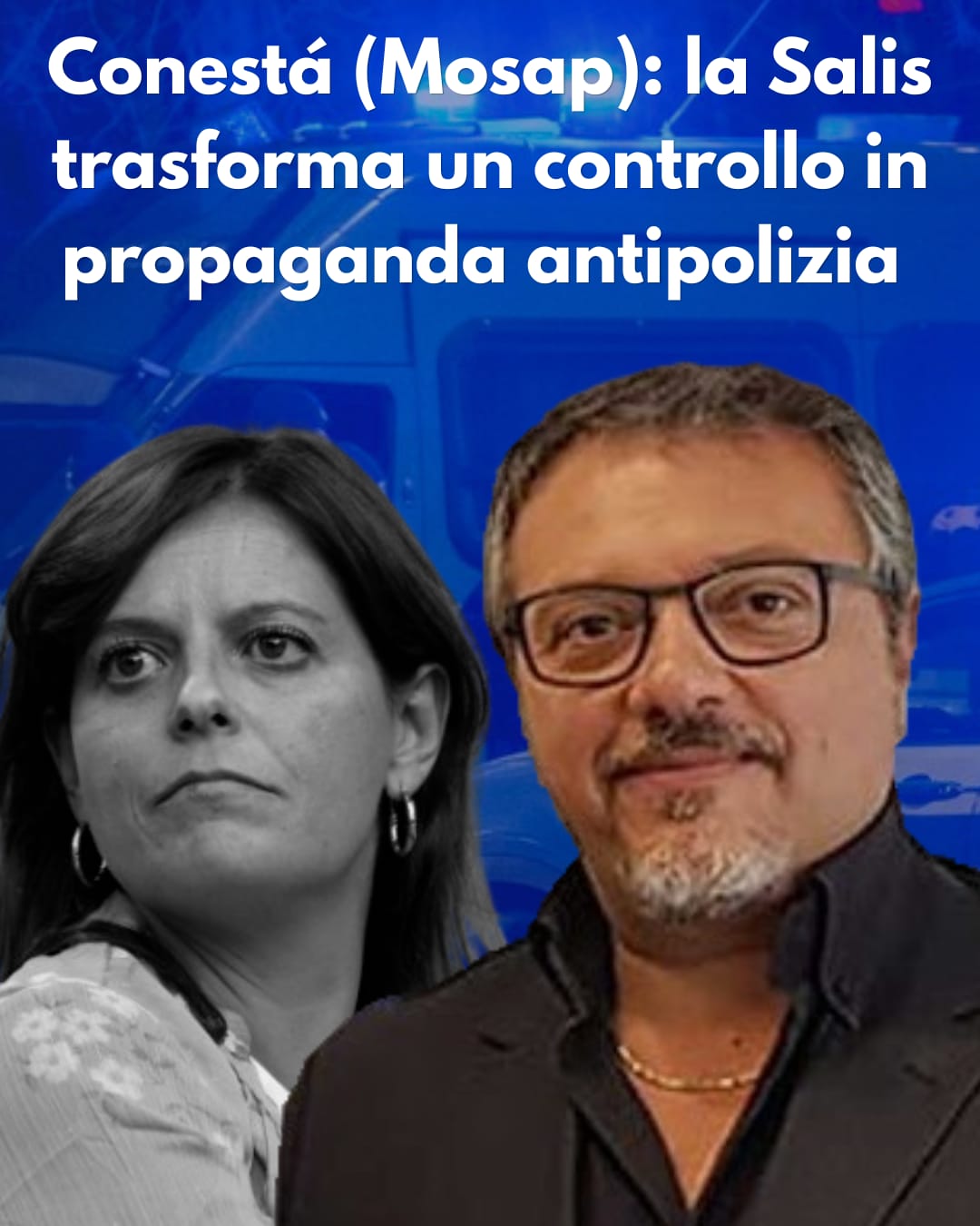 Ilaria Salis, Conestà (Mosap) - SprayNews - Monica Macchioni