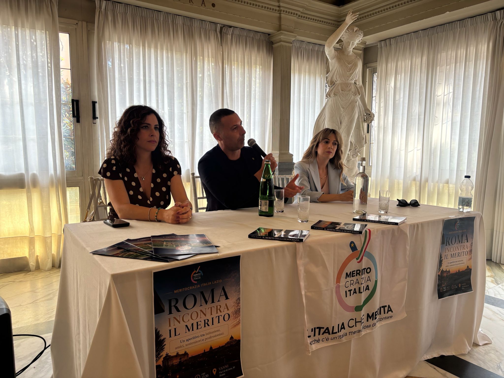 Meritocrazia, aperitivo Lazio - SprayNews - Monica Macchioni