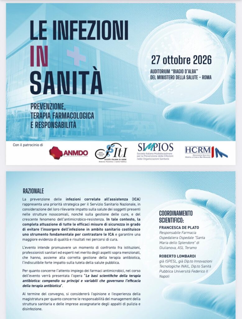 Le infezioni in sanità - SprayNews - Monica Macchioni