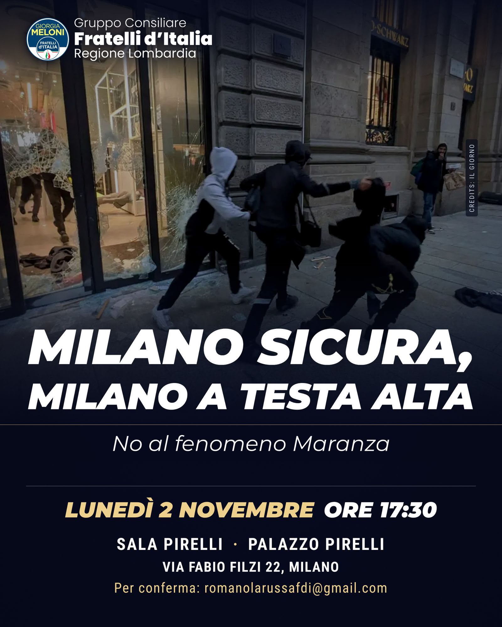 Milano sicura - SprayNews - Monica Macchioni